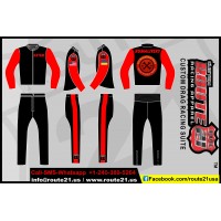 Deal 1 Custom Drag racing suit X Mas offer E mail info@route21.us